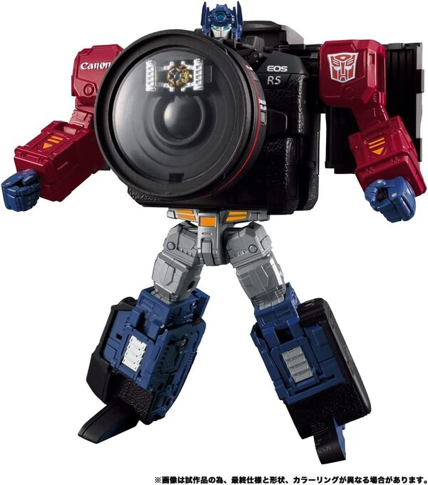 Takara TOMY Canon EOS R5 X TRANSFORMERS Optimus Prime Official Image  (2 of 23)